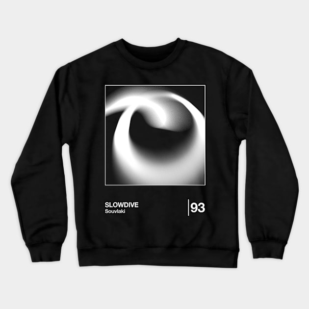 Souvlaki / Minimalist Style Graphic Design Crewneck Sweatshirt by saudade